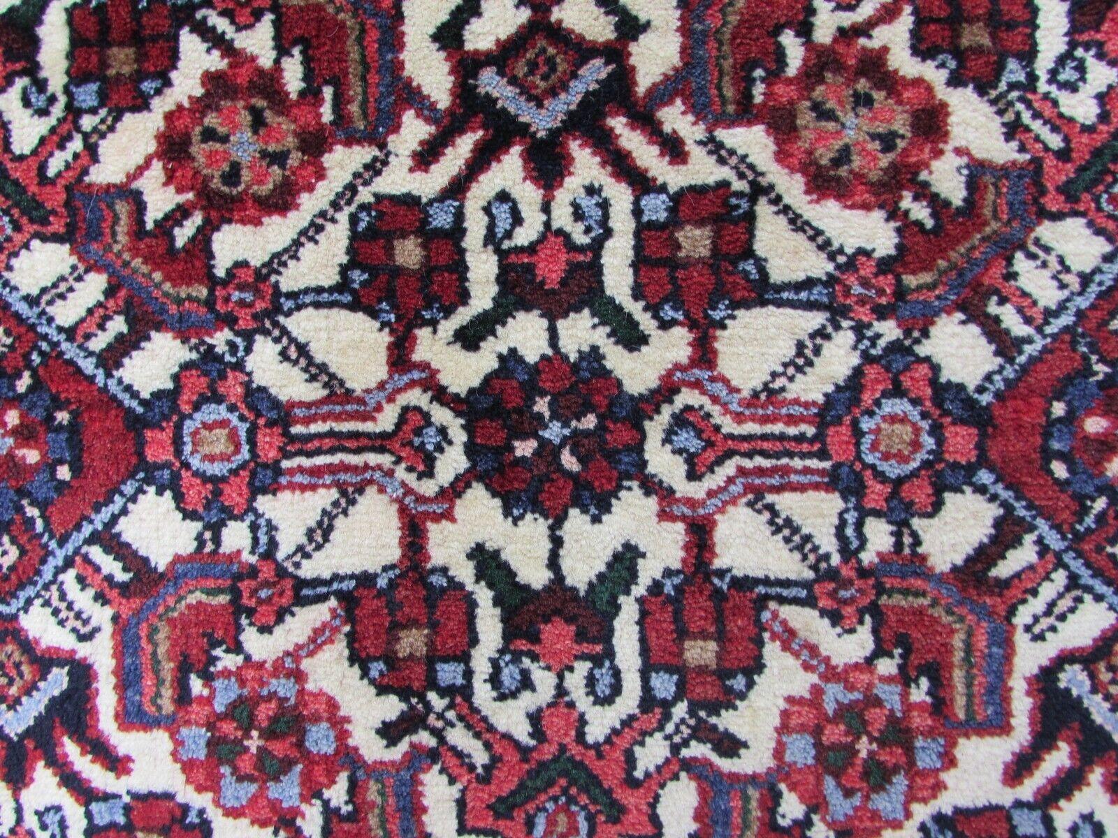 Late 20th Century Handmade Vintage Persian Style Hamadan Long Runner Rug 2.8' x 18.8', 1970s, 1Q47 For Sale