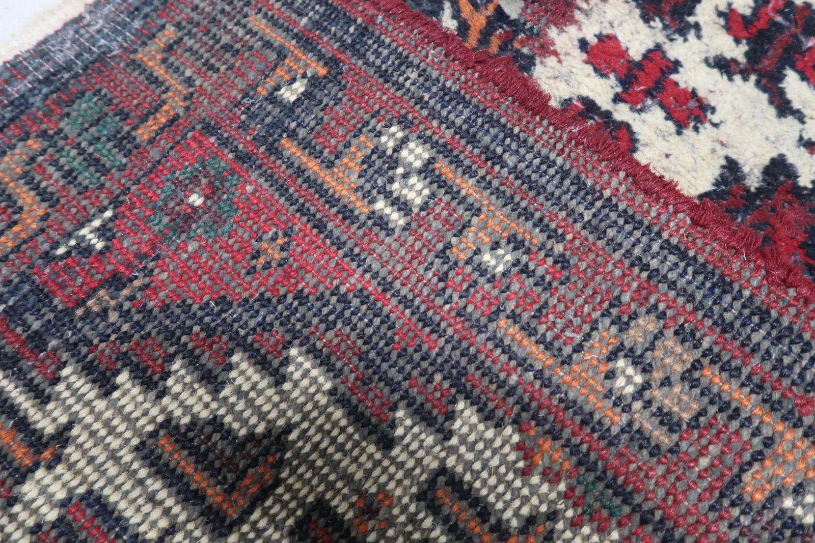 Handgefertigter Vintage- Hamadan-Teppich im persischen Stil 1970er Jahre - 1C1079 im Angebot 3