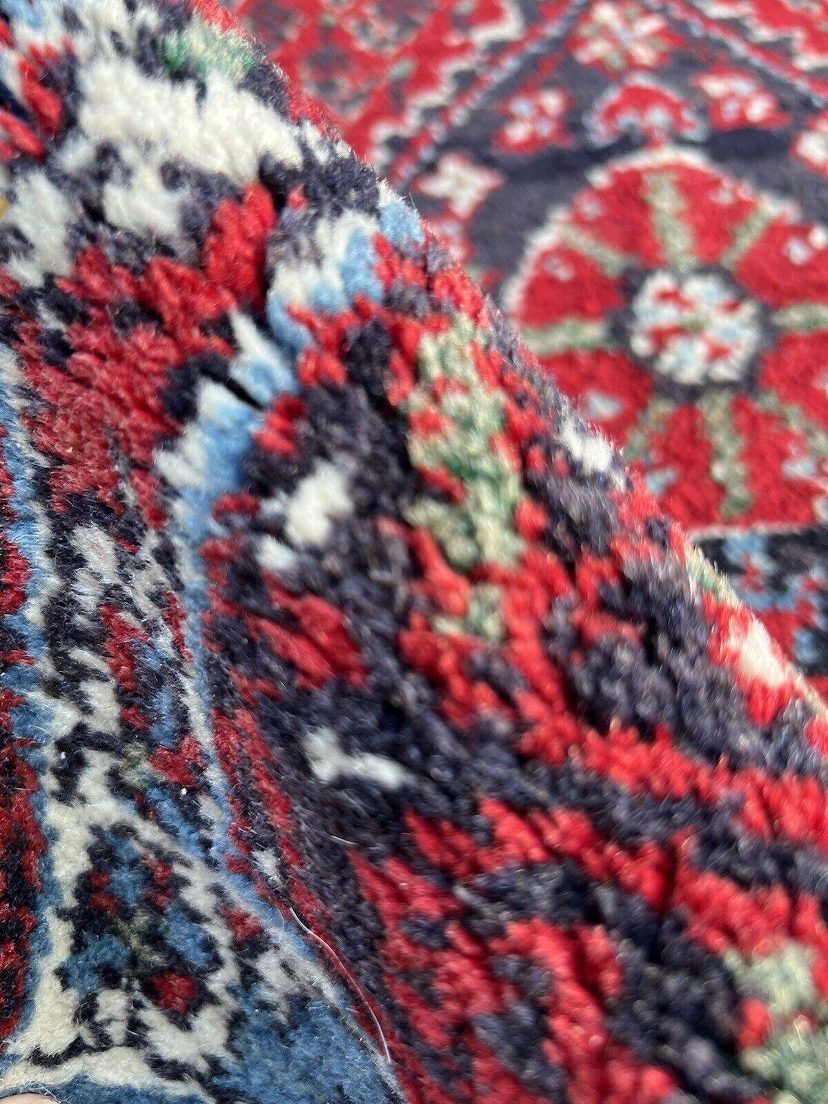 Wool Handmade Vintage Persian Style Hamadan Rug 2.1' x 2.9', 1970s - 1S35 For Sale
