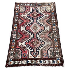 Handgefertigter Hamadan-Teppich im persischen Stil 2,7' x 4,1', 1960er Jahre - 1S30