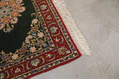 Handmade Vintage Persian Style Isfahan Silk Rug 2.2' x 3.2', 1960s - 1K41