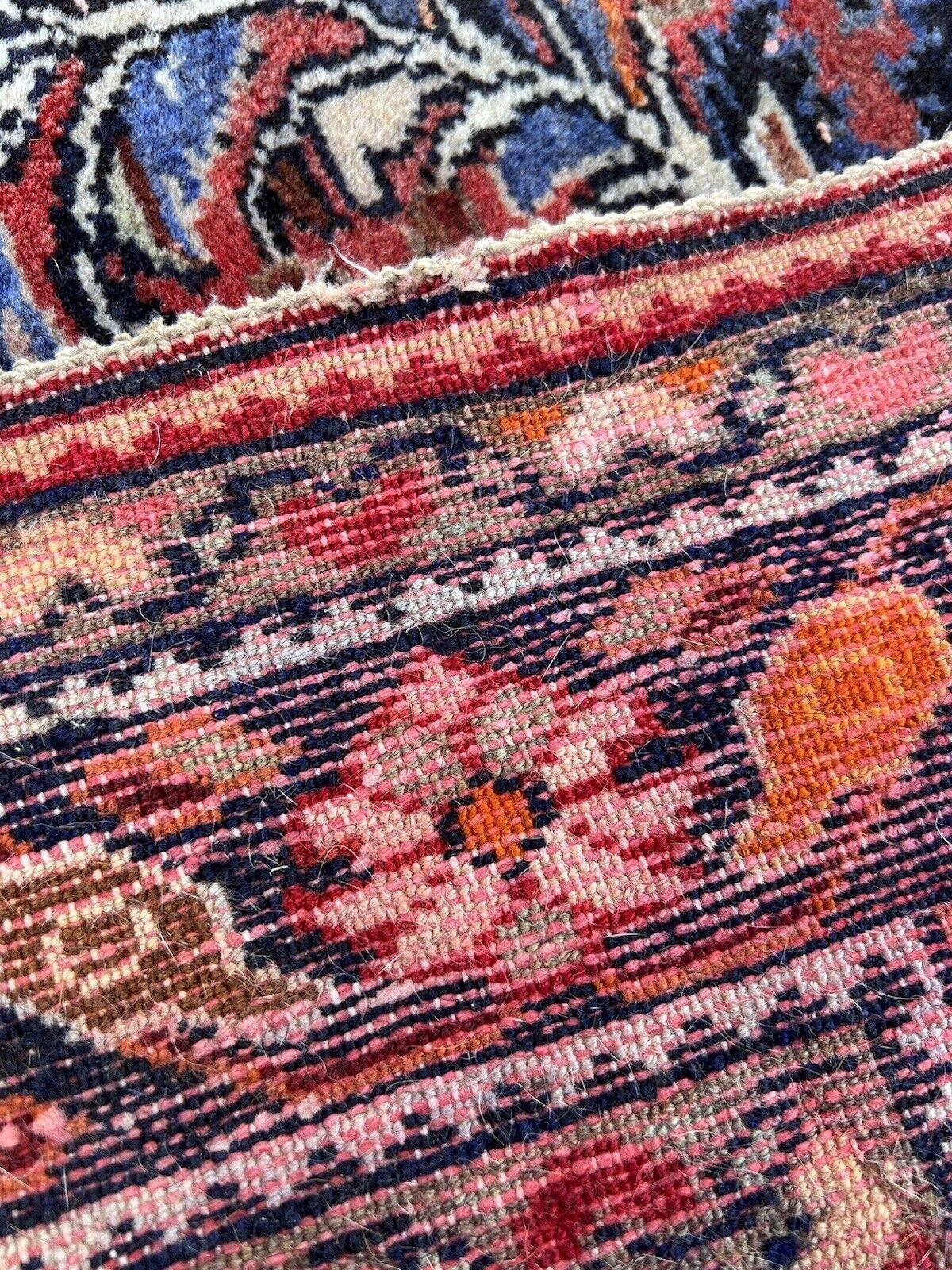 Handmade Vintage Persian Style Lilihan Rug 3.5' x 4.8', 1960s - 1S38 1