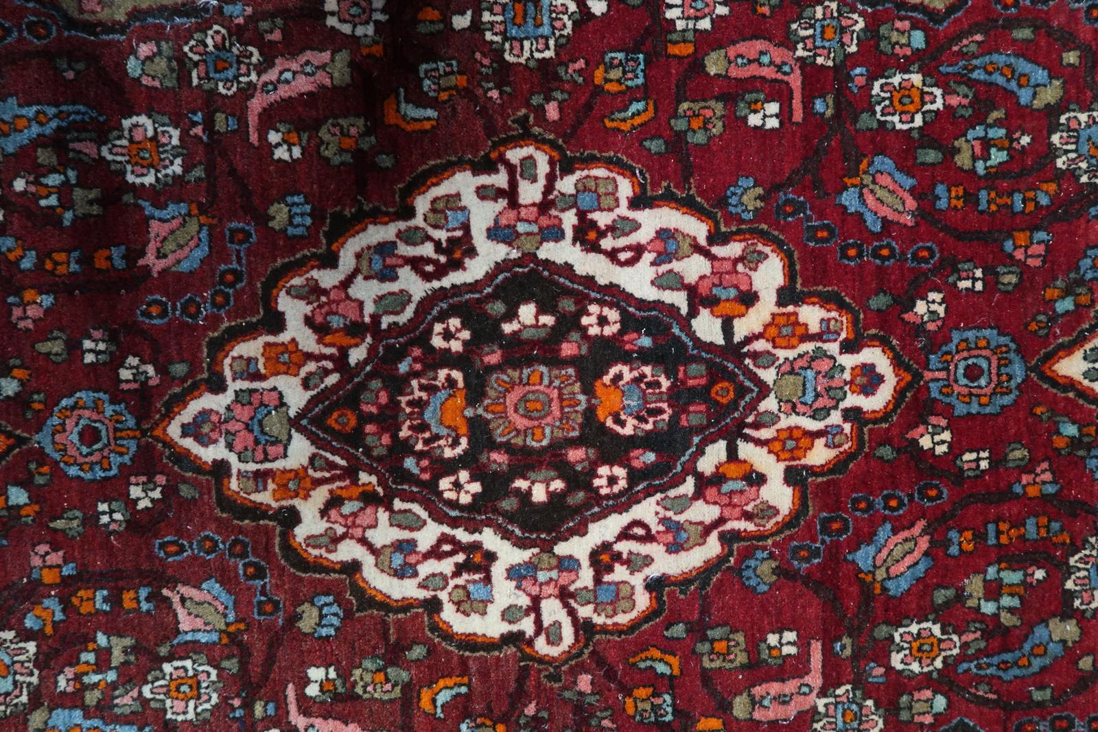 Handgefertigter Mahal-Teppich im persischen Stil 1950er Jahre - 1C1080 im Angebot 1