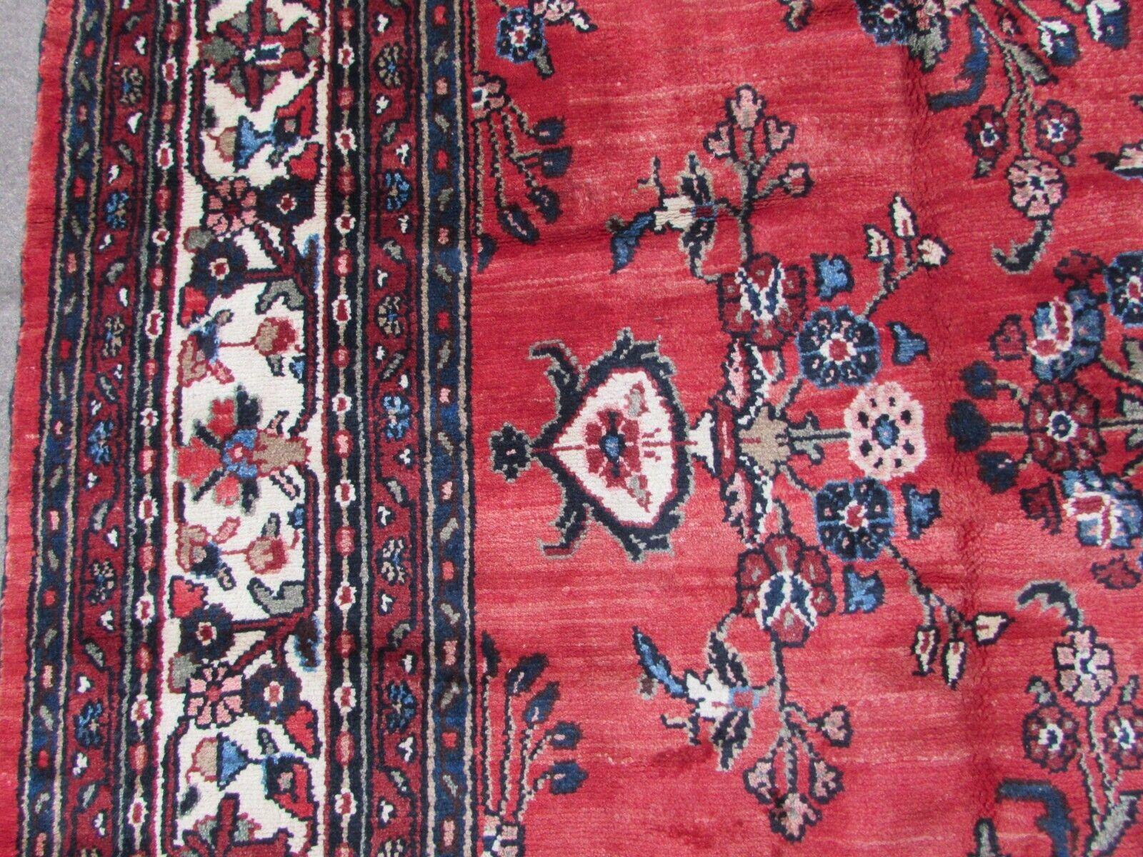 Wool Handmade Vintage Persian Style Malayer Oversize Rug 10.2' x 16.4', 1970s, 1Q55 For Sale