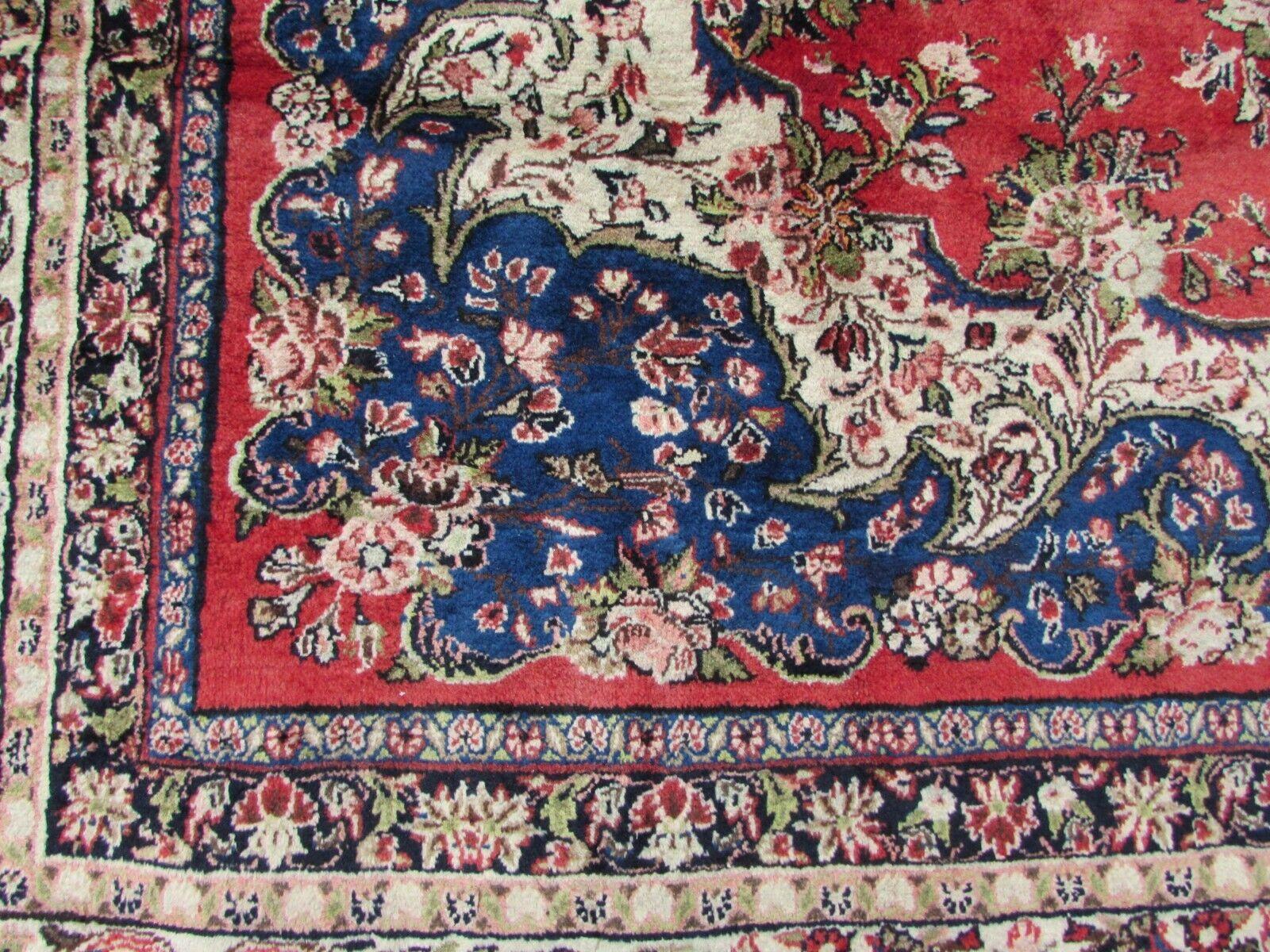 Late 20th Century Handmade Vintage Persian Style Sarouk Oversize Rug 10.7' x 16.4', 1970s - 1Q72 For Sale