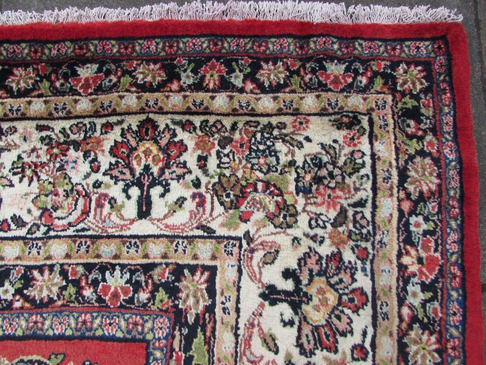 Handmade Vintage Persian Style Sarouk Oversize Rug 10.7' x 16.4', 1970s - 1Q72 For Sale 2