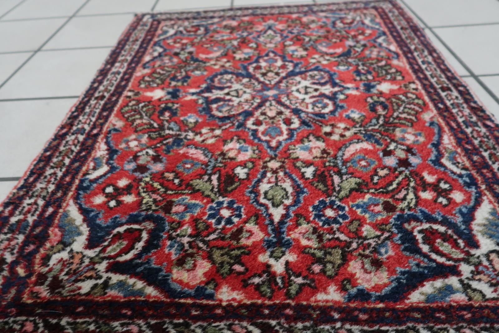 Handgefertigter Sarouk-Teppich im persischen Stil, 1960er Jahre - 1C1075 im Angebot 3