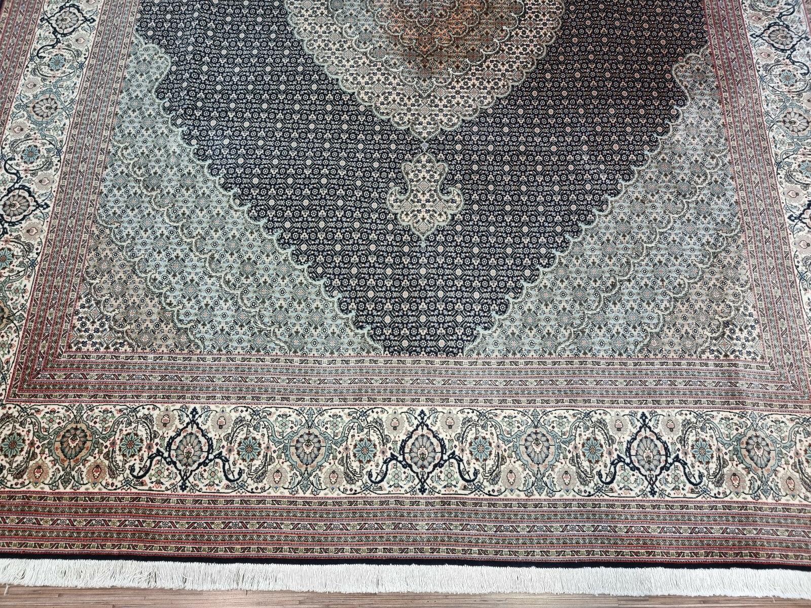 Tappeto Tabriz 50 Raj in stile persiano fatto a mano anni '80 - 1D66 in vendita 2