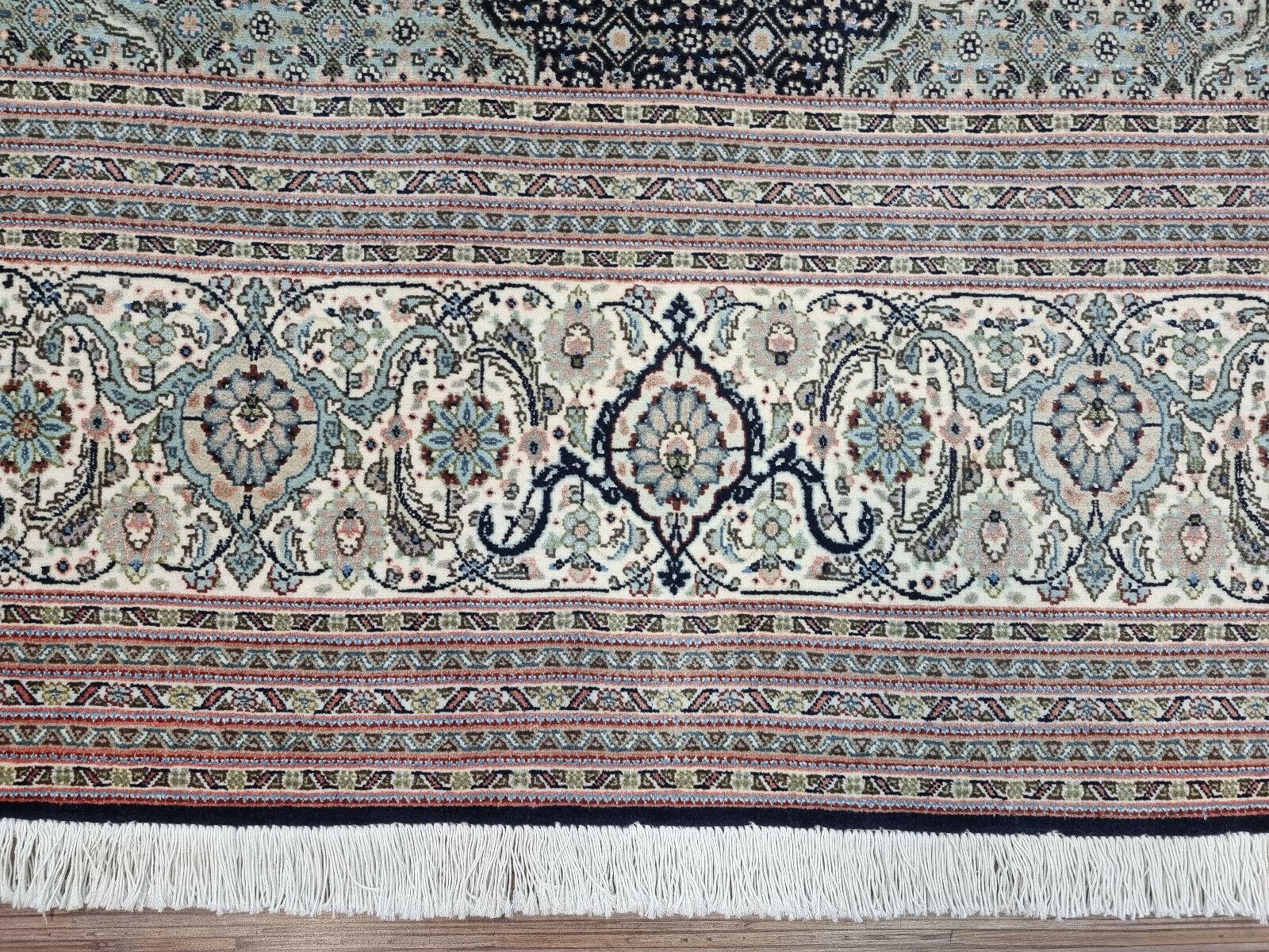 Tappeto Tabriz 50 Raj in stile persiano fatto a mano anni '80 - 1D66 in vendita 3