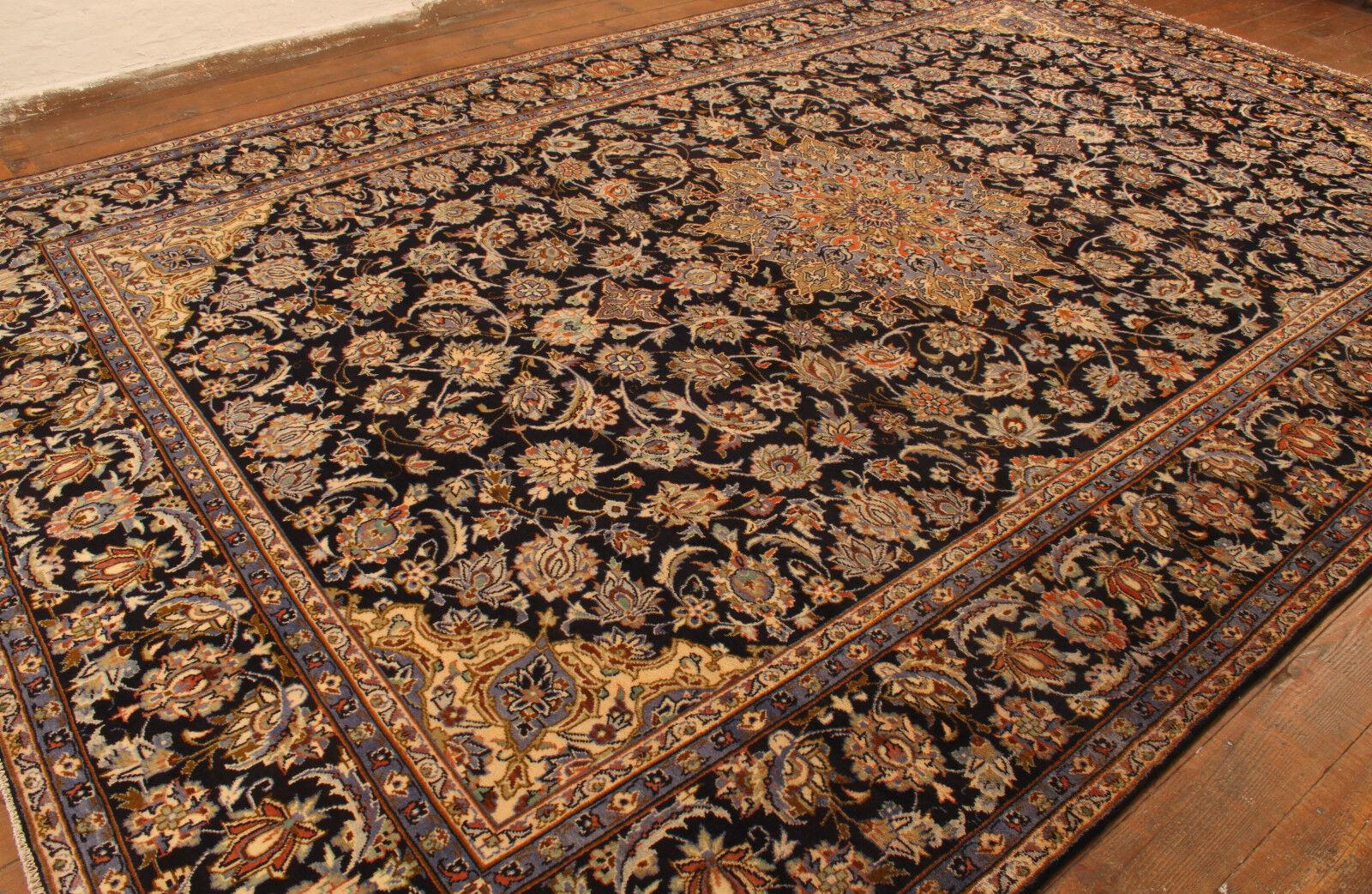 Handmade Vintage Persian Style Tabriz Rug 9.5' x 14.5', 1970s - 1T35 In Good Condition For Sale In Bordeaux, FR