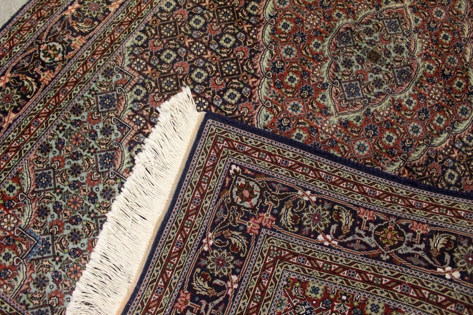 Alfombra vintage persa Tabriz 50 Raj de 3,3' x 5,1, años 70 - 1K04 Francés en venta