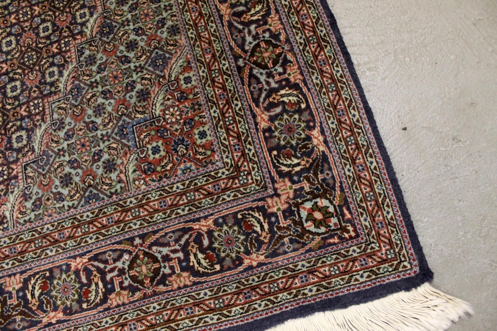Alfombra vintage persa Tabriz 50 Raj de 3,3' x 5,1, años 70 - 1K04 finales del siglo XX en venta