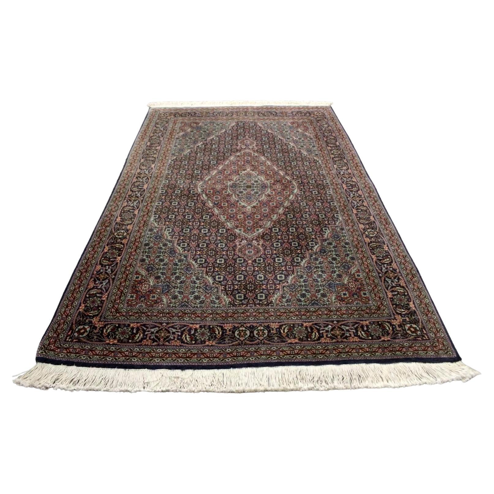 Alfombra vintage persa Tabriz 50 Raj de 3,3' x 5,1, años 70 - 1K04 en venta