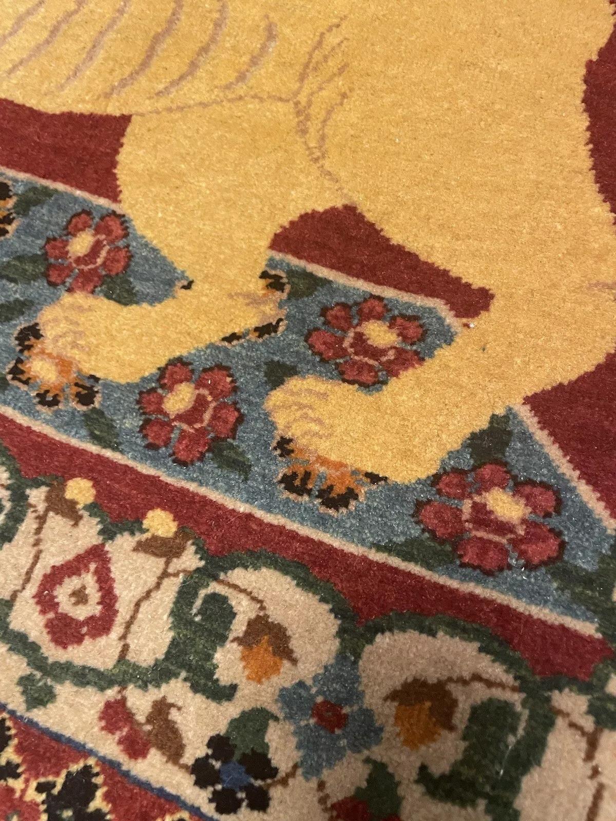 Tappeto Tabriz persiano vintage fatto a mano 2,3' x 2,5', anni '70 - 1N59 in vendita 8