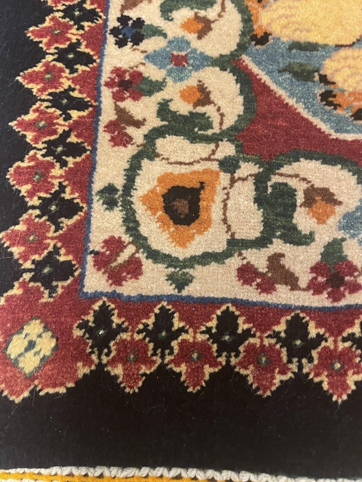 Fine XX secolo Tappeto Tabriz persiano vintage fatto a mano 2,3' x 2,5', anni '70 - 1N59 in vendita