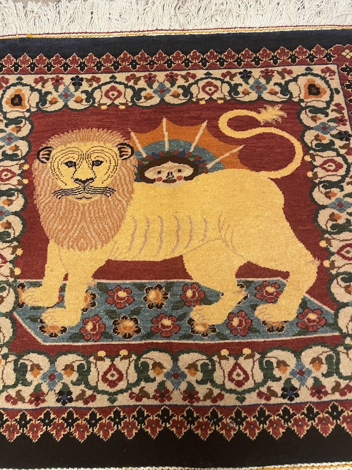 Tappeto Tabriz persiano vintage fatto a mano 2,3' x 2,5', anni '70 - 1N59 in vendita 1