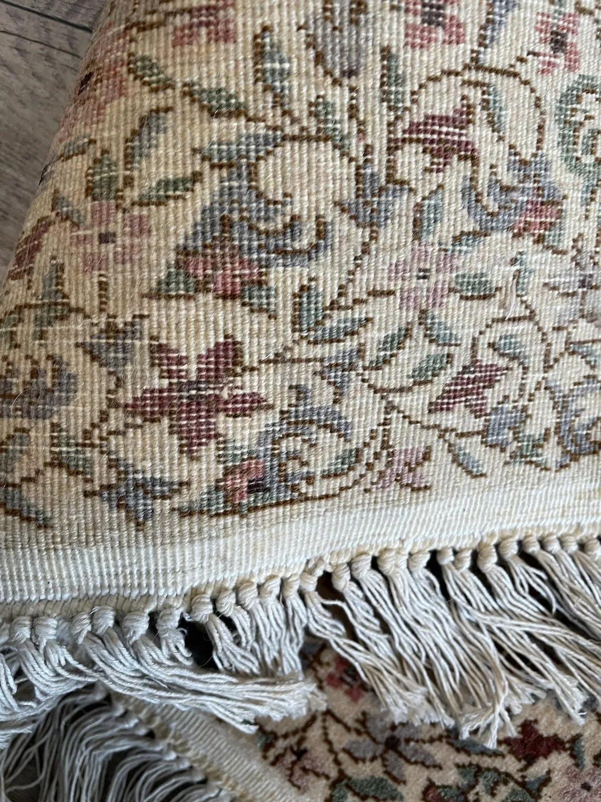 Tapis persan Tabriz vintage fait à la main 3.1' x 5', 1970 - 1N26 en vente 3