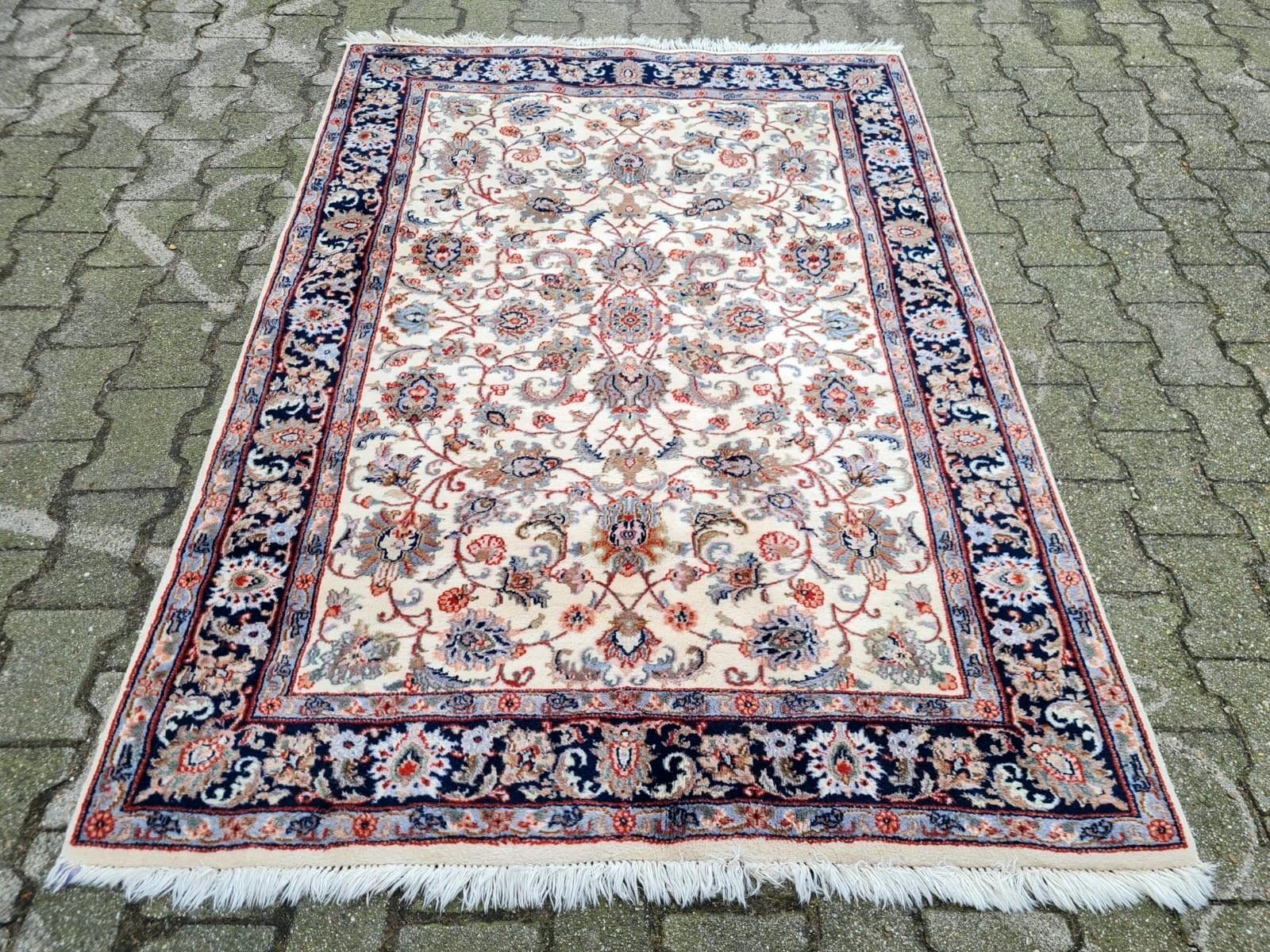 Experience the Enduring Elegance of Tabriz
This magnificent handmade vintage Persian Tabriz rug, dating from the 1970s, is a splendid example of the meticulous craftsmanship for which Tabriz, one of Persia's most revered rug-weaving centers, is