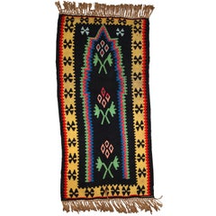 Handmade Vintage Prayer Turkish Anatolian Kilim, 1970s, 1C711