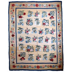 Handmade Vintage Romanian Bessarabian Kilim, 1950s, 1P20