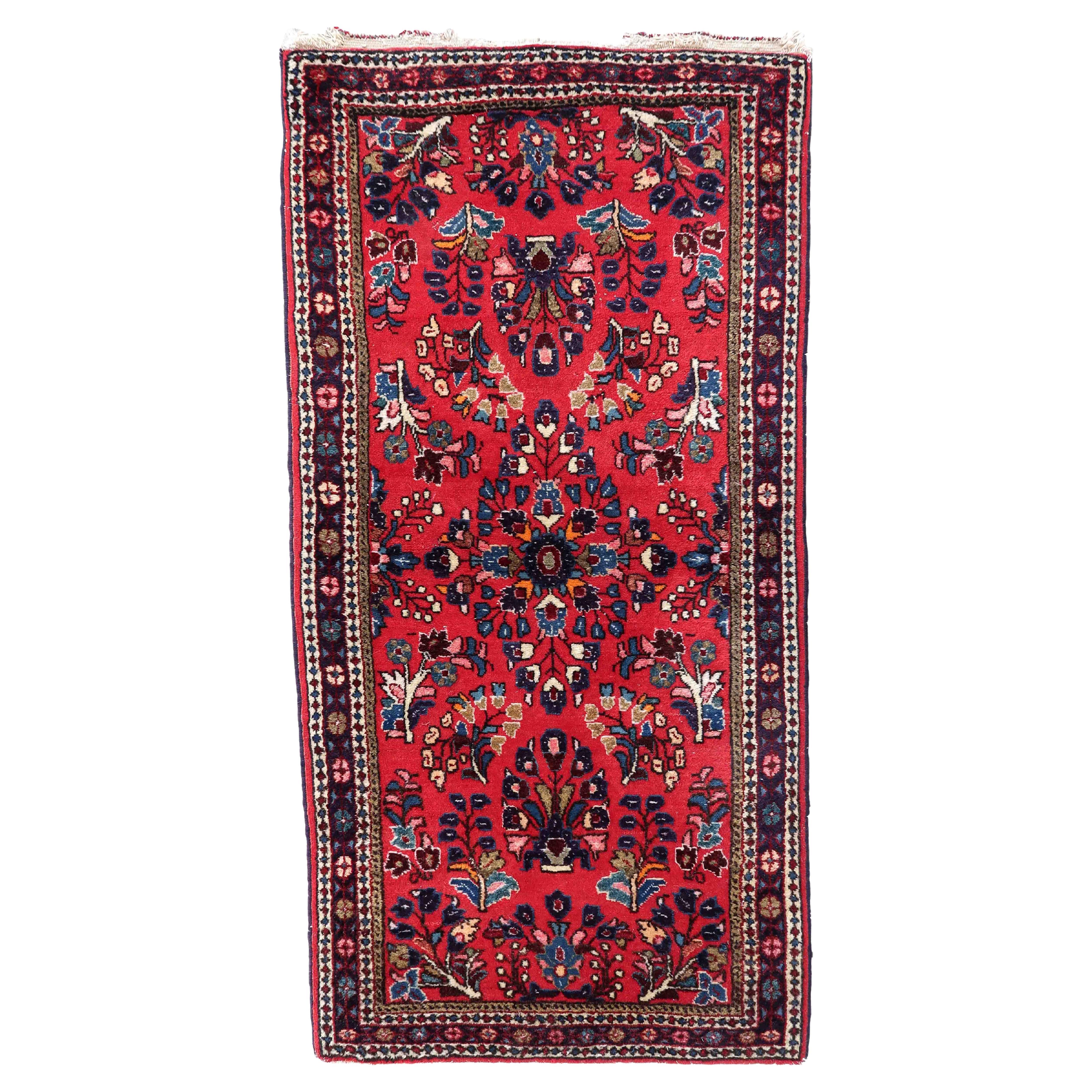 Handgefertigter Vintage-Teppich im Sarouk-Stil, 1970er Jahre, 1C998