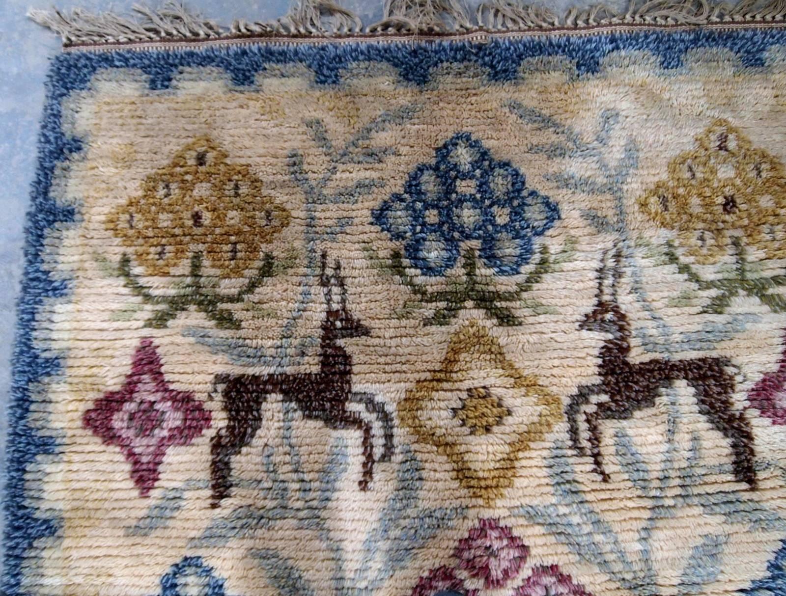 handmade rya rug
