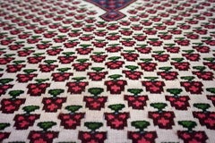 Handmade Vintage Senneh Style Rug, 1970s, 1D34