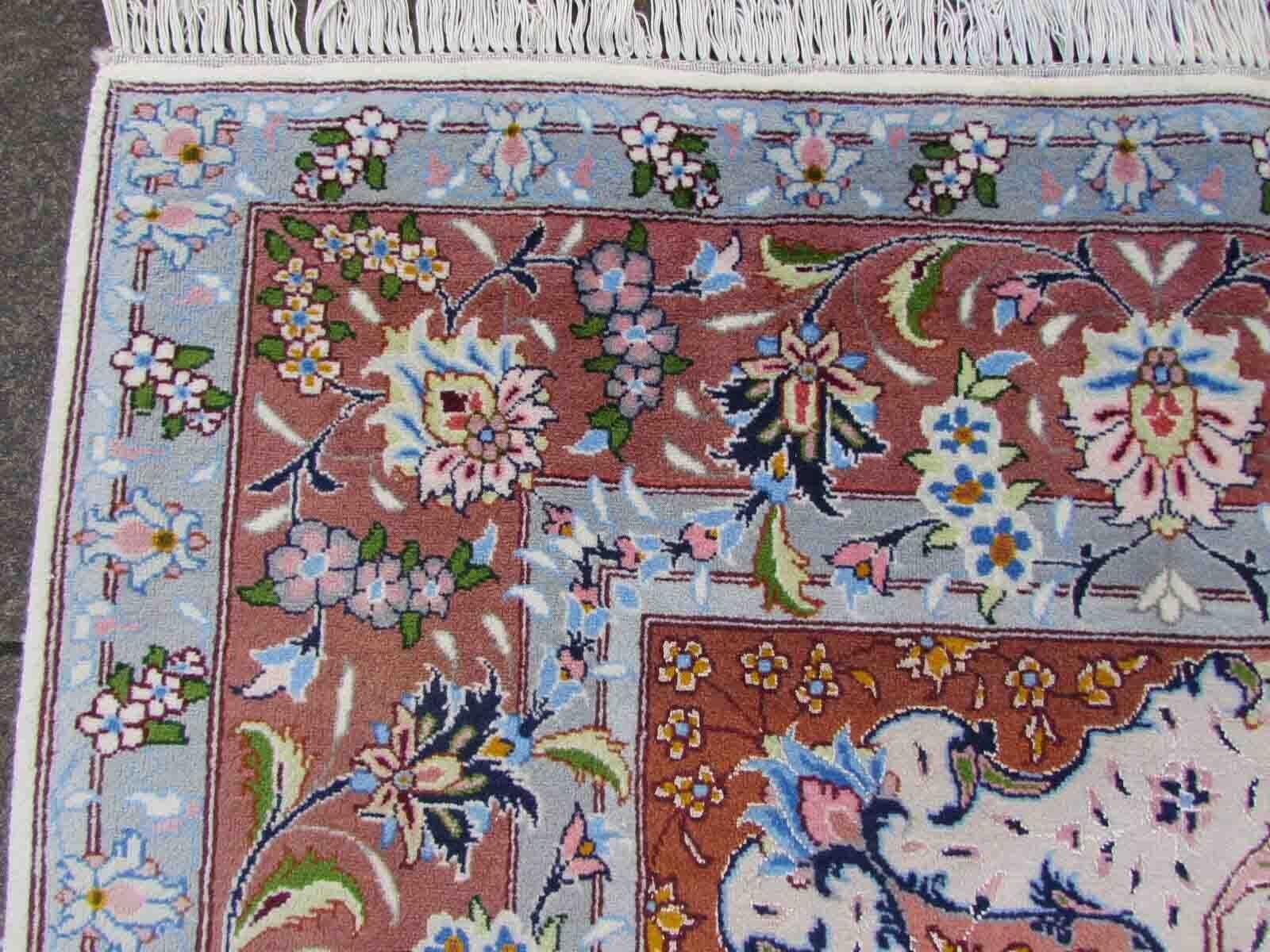 Handmade Vintage Tabriz Style Rug, 1960s, 1Q18 4