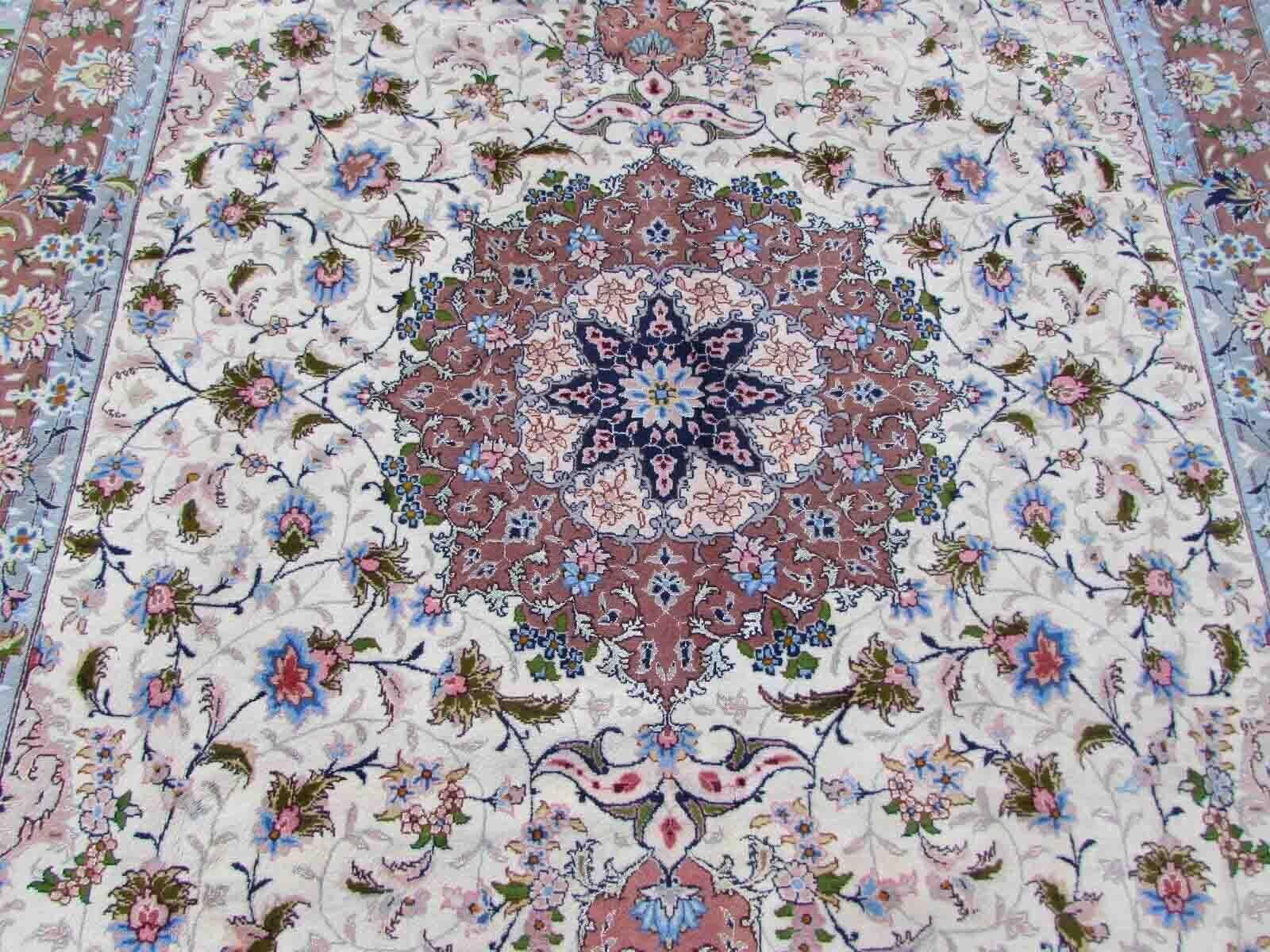 Handmade Vintage Tabriz Style Rug, 1960s, 1Q18 2