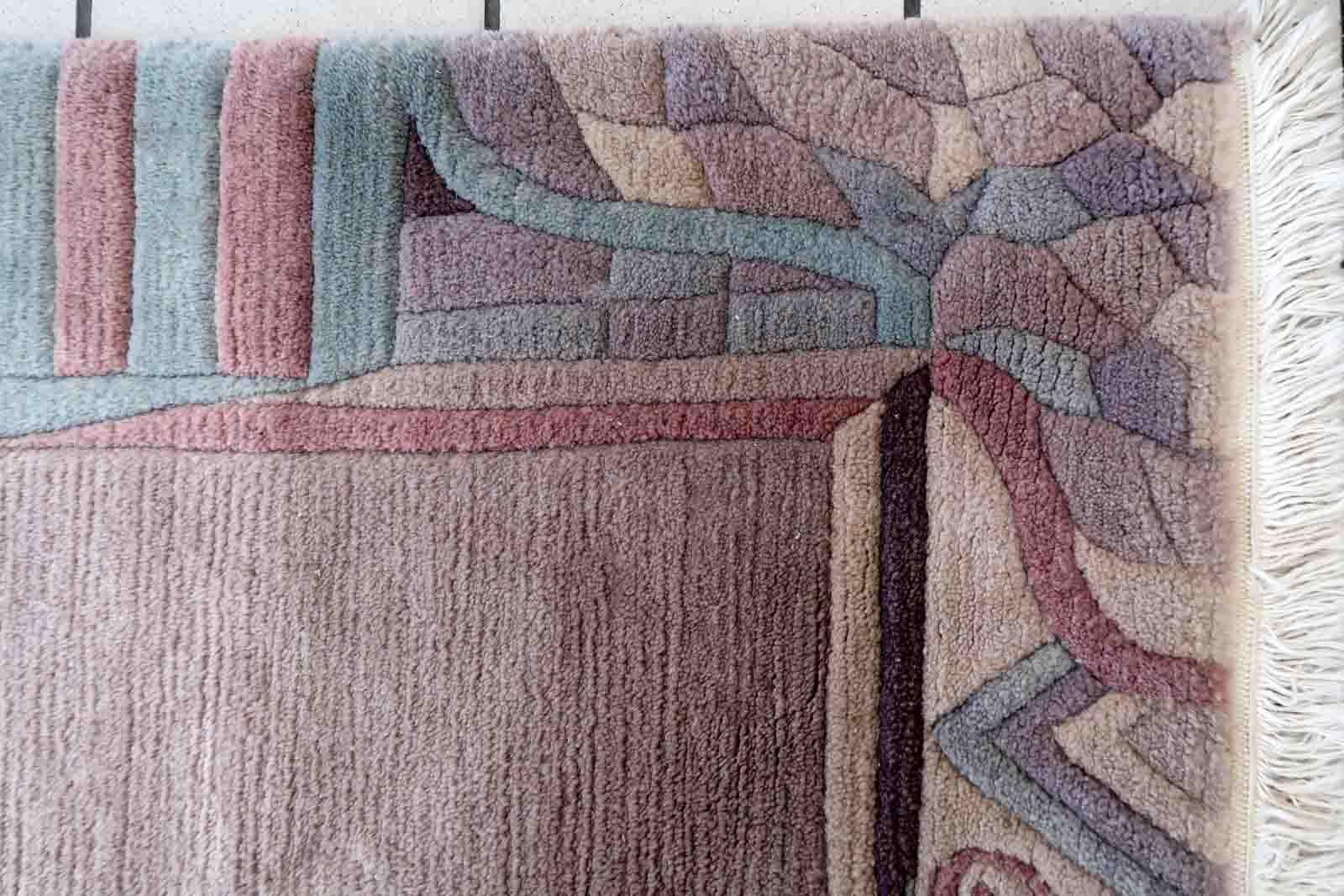 Handgefertigter tibetisch-khadenischer Vintage-Teppich, 1960er Jahre, 1C892 im Angebot 4