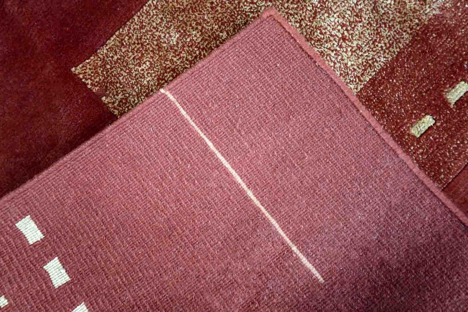 Handgefertigter tibetischer Khaden-Teppich, 1970er Jahre, 1C1015 (Nepalesisch) im Angebot