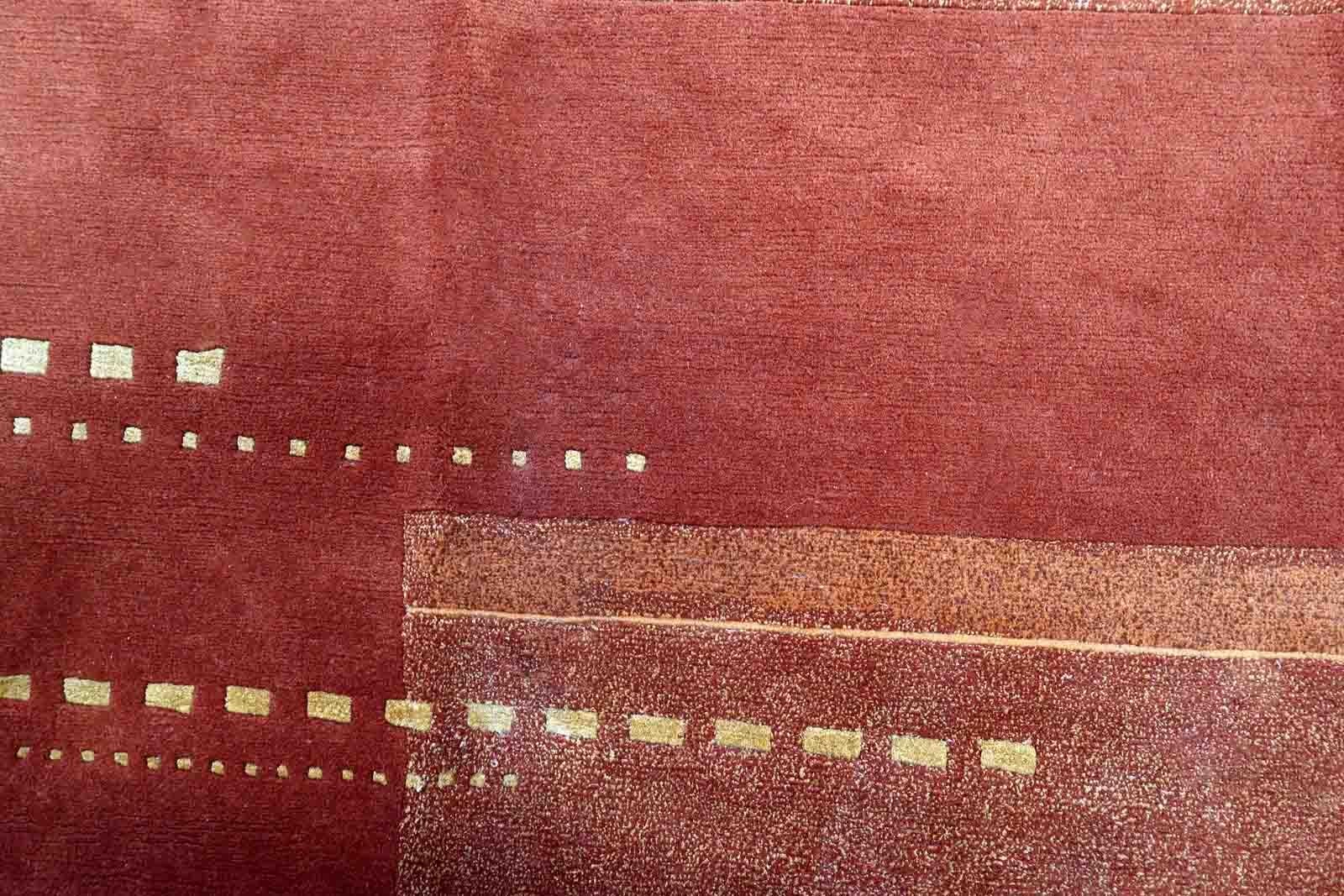 Handgefertigter tibetischer Khaden-Teppich, 1970er Jahre, 1C1015 im Angebot 2