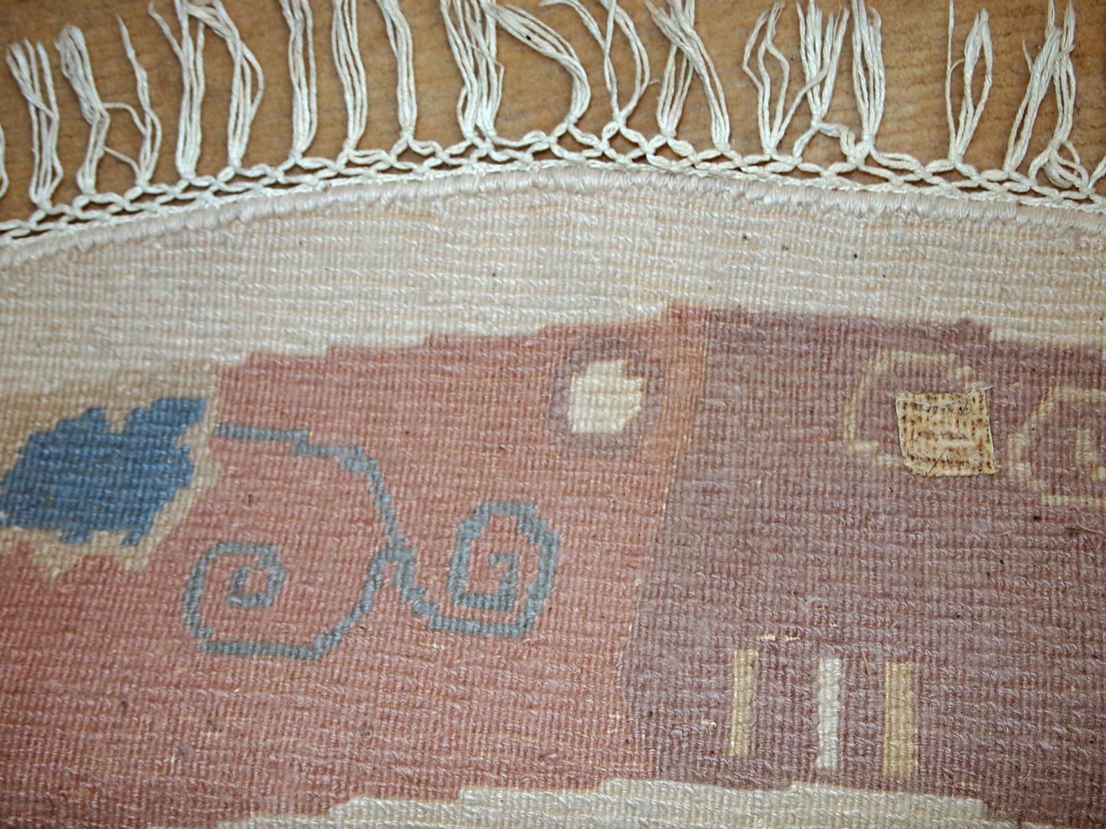 Handmade Vintage Tibetan Khaden Rug, 1970s, 1C746 For Sale 2