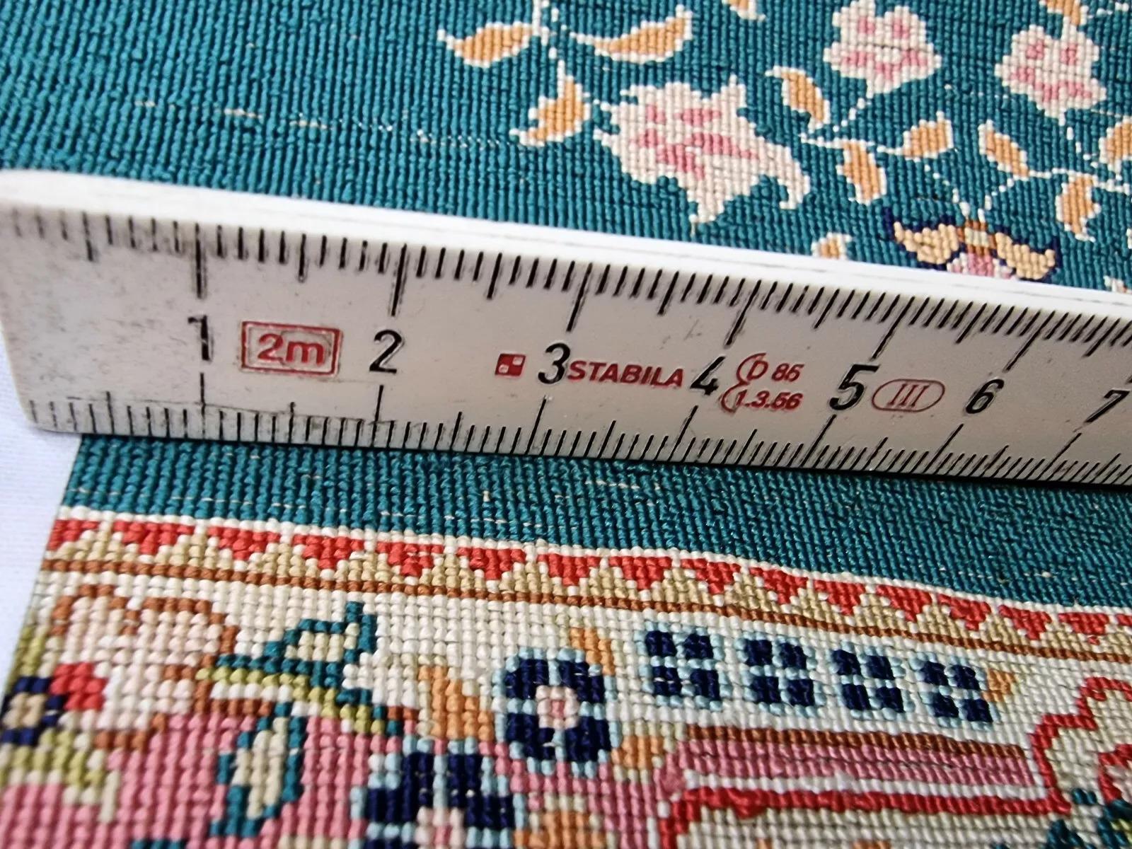 Tapis turc Hereke vintage fait à la main 13