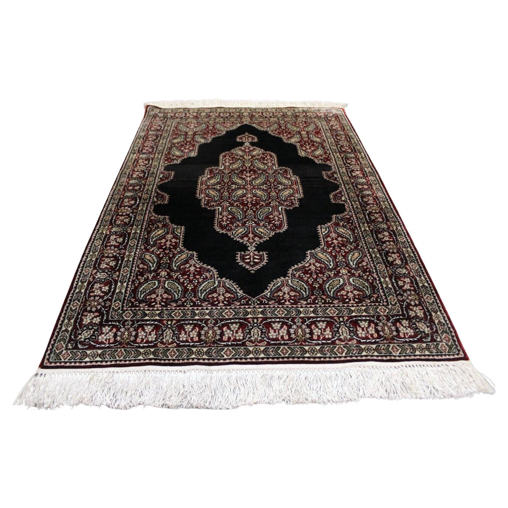 Tapis en soie Hereke vintage fait main 2.1' x 3.1', 1970 - 1K12 en vente