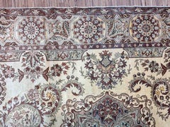 Handmade Vintage Turkish Kayseri Silk Rug, 1970s, 1D08