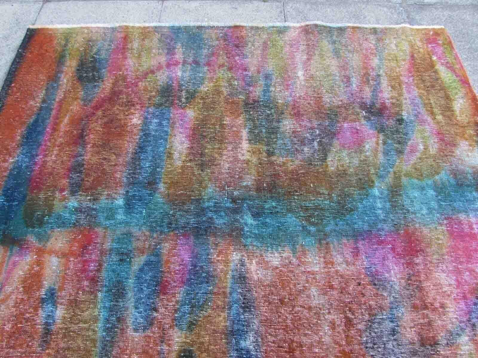 Handgefertigter türkischer Konya-Teppich, 1970er Jahre, 1Q30 (Handgeknüpft) im Angebot