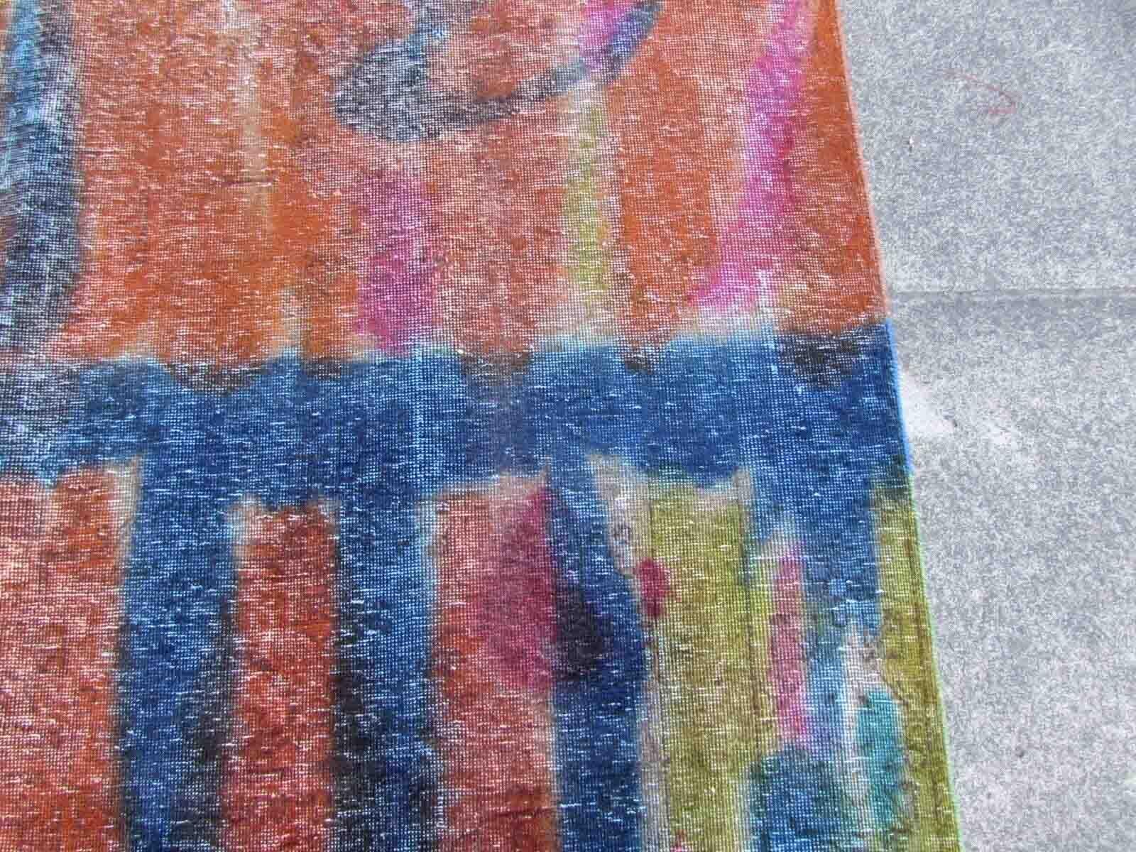 Handgefertigter türkischer Konya-Teppich, 1970er Jahre, 1Q30 (20. Jahrhundert) im Angebot