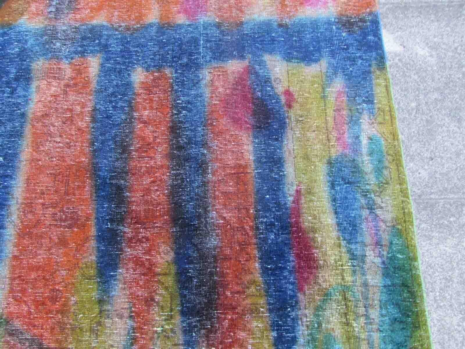 Handgefertigter türkischer Konya-Teppich, 1970er Jahre, 1Q30 (Wolle) im Angebot