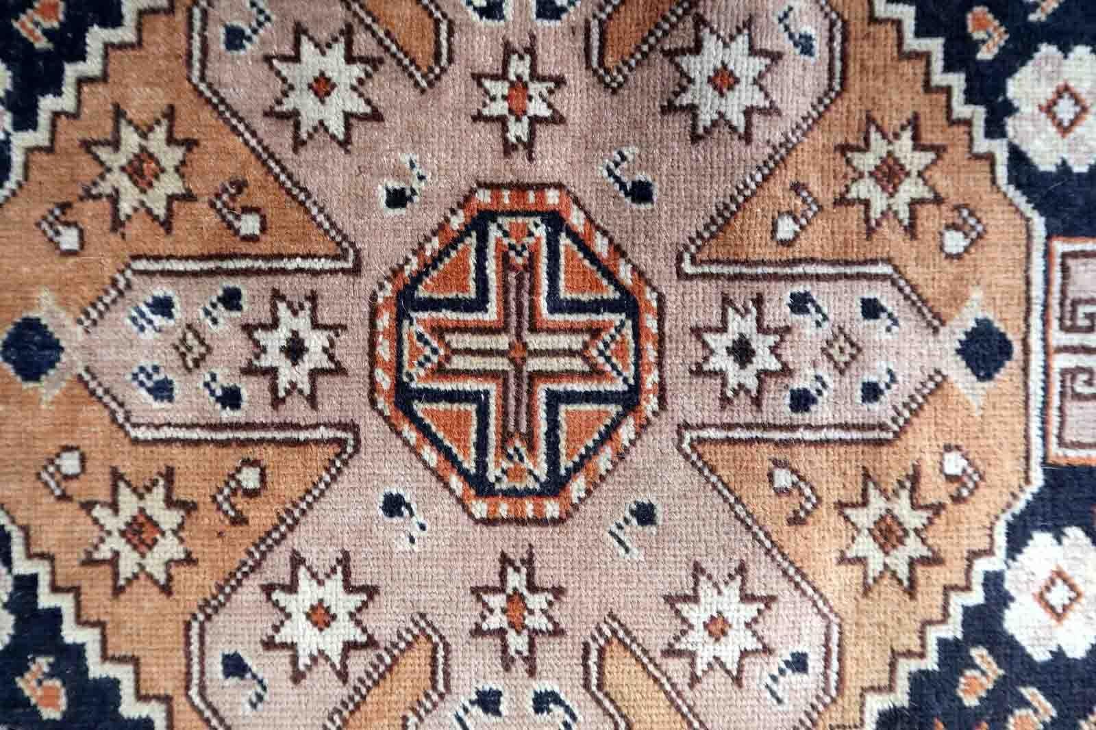 Tapis turc Sivas vintage fait à la main, années 1950, 1C1061 Bon état - En vente à Bordeaux, FR