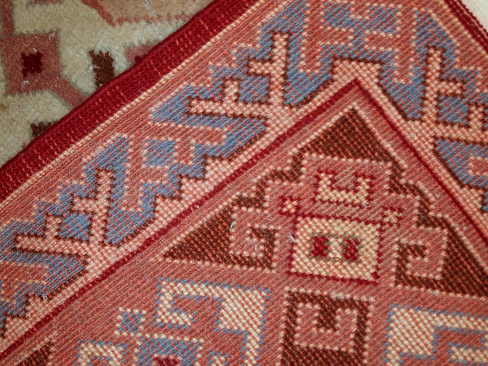 Handmade vintage Turkish Sivas rug, 1960s - 1C735 For Sale 5
