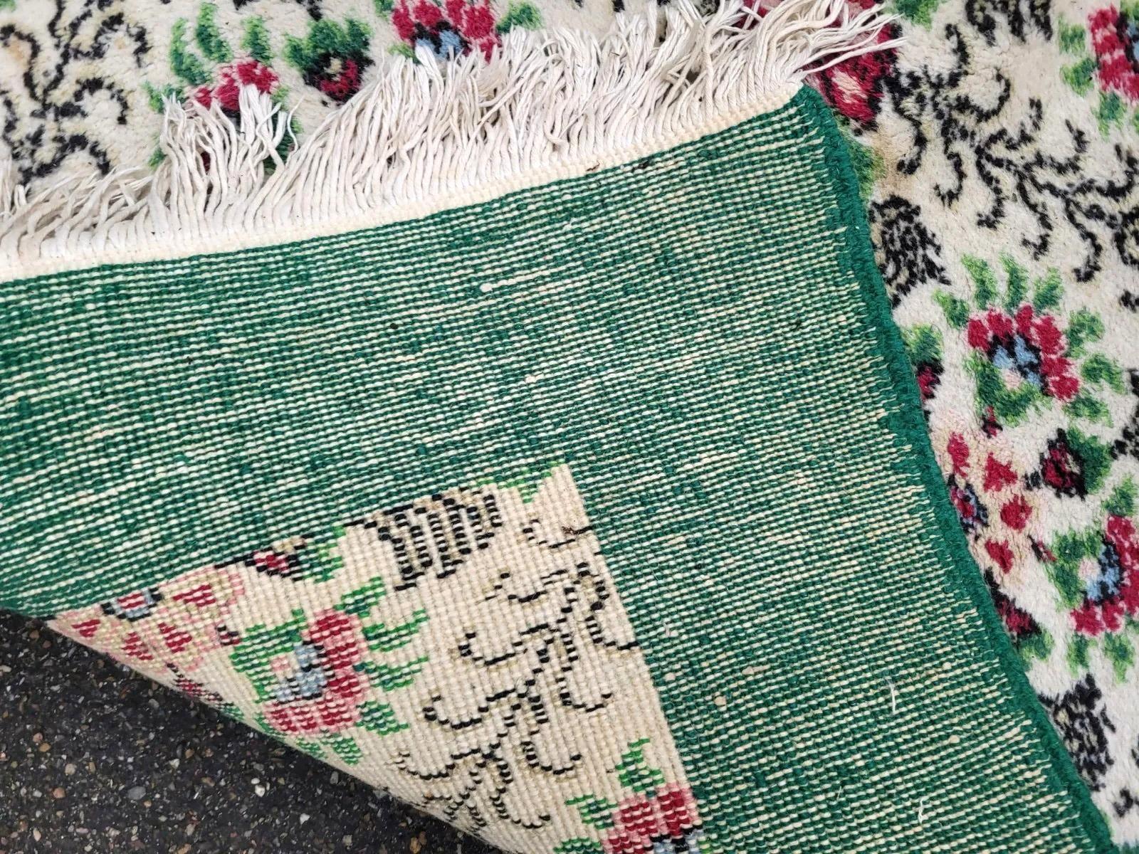 Tappeto Sivas turco vintage fatto a mano 7,2' x 10,2' (220cm x 312cm) anni '70 - 2K15 in vendita 3