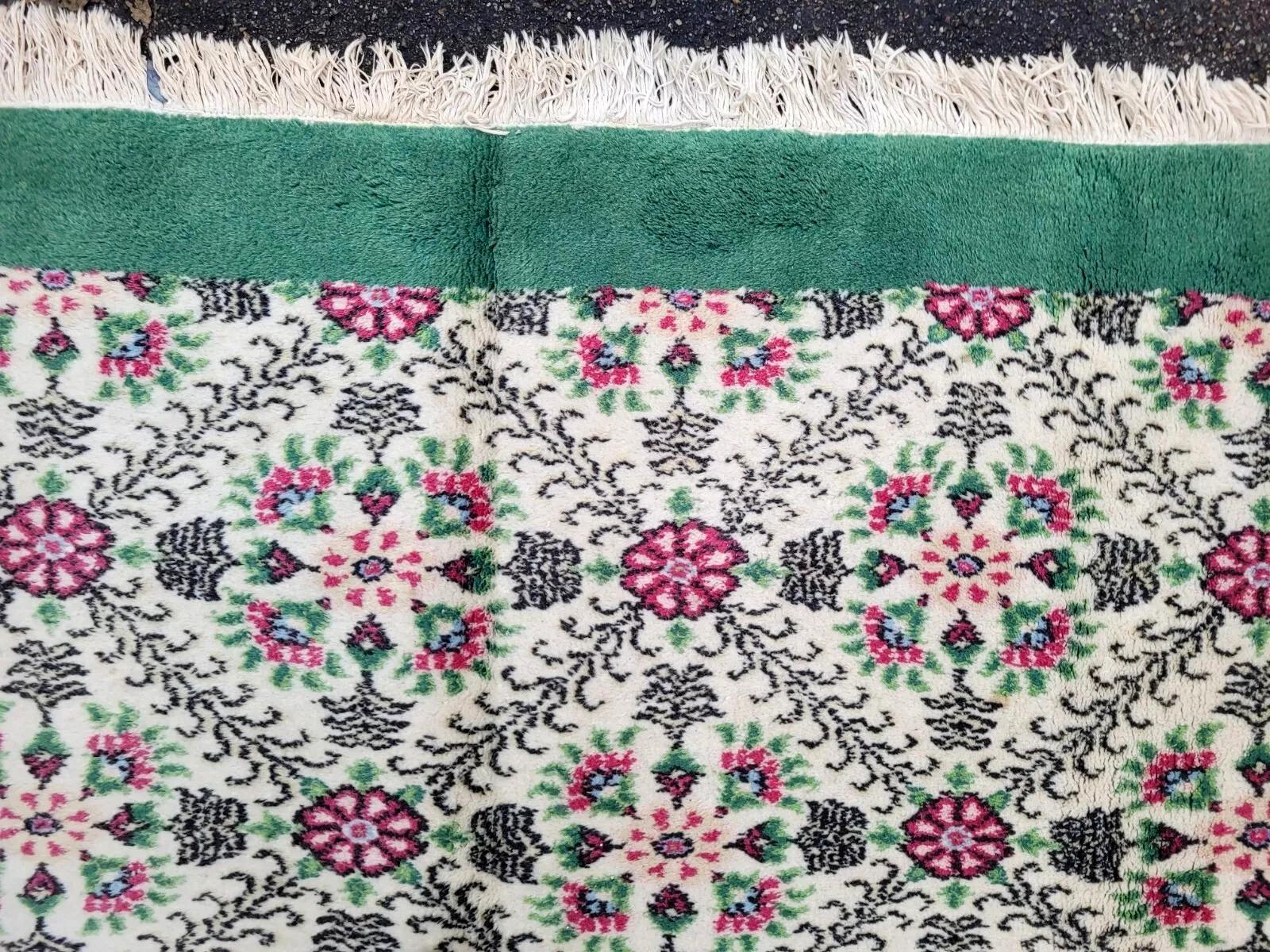 Lana Tappeto Sivas turco vintage fatto a mano 7,2' x 10,2' (220cm x 312cm) anni '70 - 2K15 in vendita