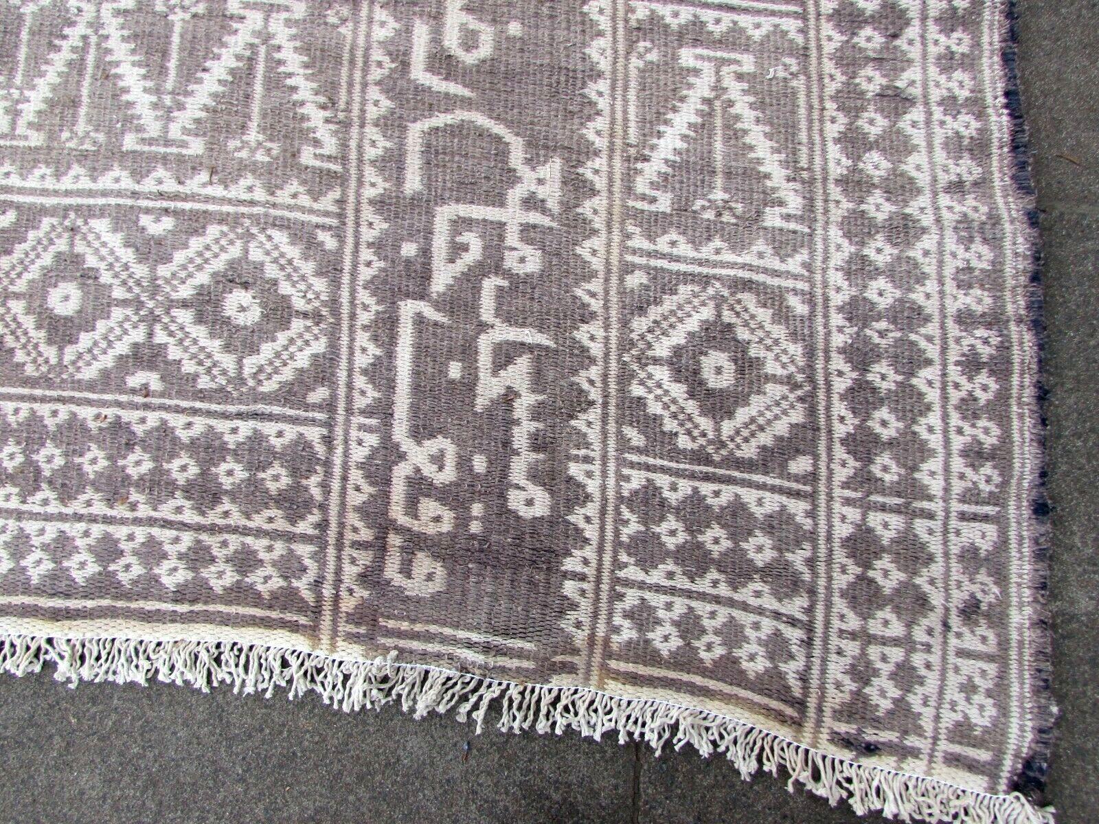 Handgefertigter großer türkischer Vintage-Kelim-Teppich mit Reißverschluss 10.4' x 14,3', 1970er Jahre, 1Q40 im Angebot 4