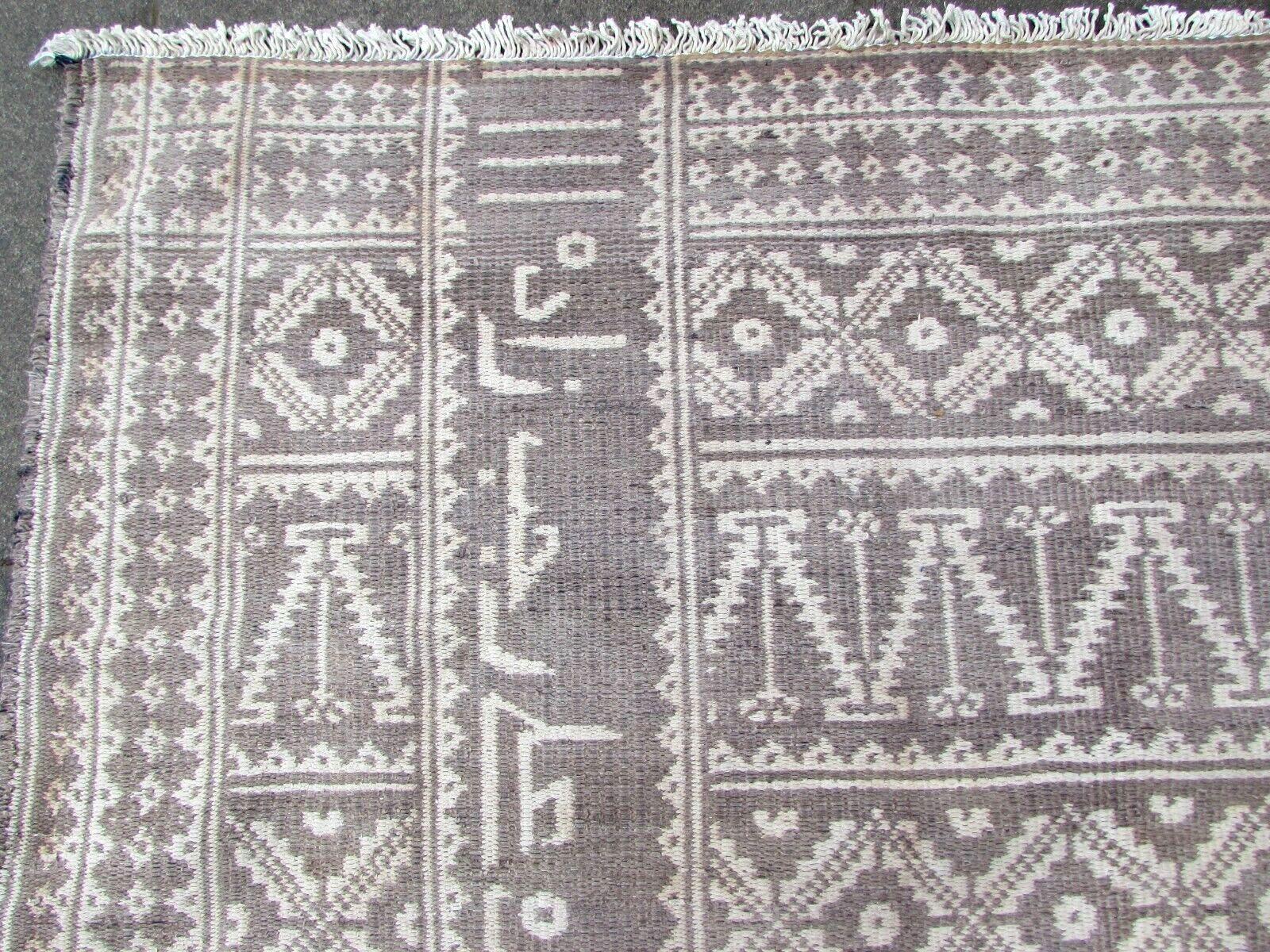 Hand-Knotted Handmade Vintage Turkish Zilo Large Kilim Rug 10.4' x 14.3', 1970s, 1Q40