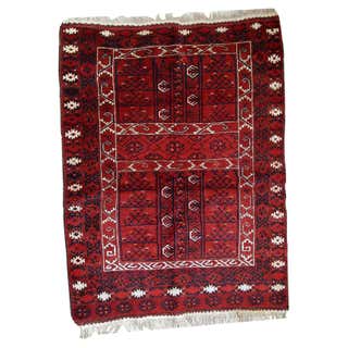 Handmade Vintage Pakistani Lahore Rug, 1950s, 1C391 For Sale at 1stDibs ...