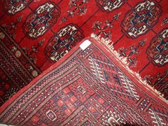 Handmade Vintage Turkmen Tekke Rug, 1970s, 1C631