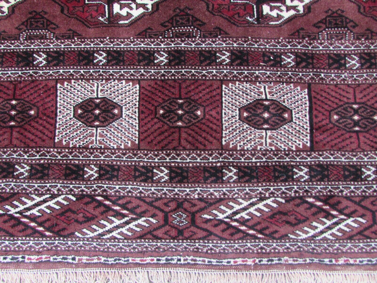Handgefertigter türkischer Tekke-Teppich im Vintage-Stil 8,3' x 12,4', 1970er Jahre, 1Q54 im Angebot 5