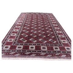 Tapis Tekke vintage fait main 8.3' x 12.4', 1970, 1Q54