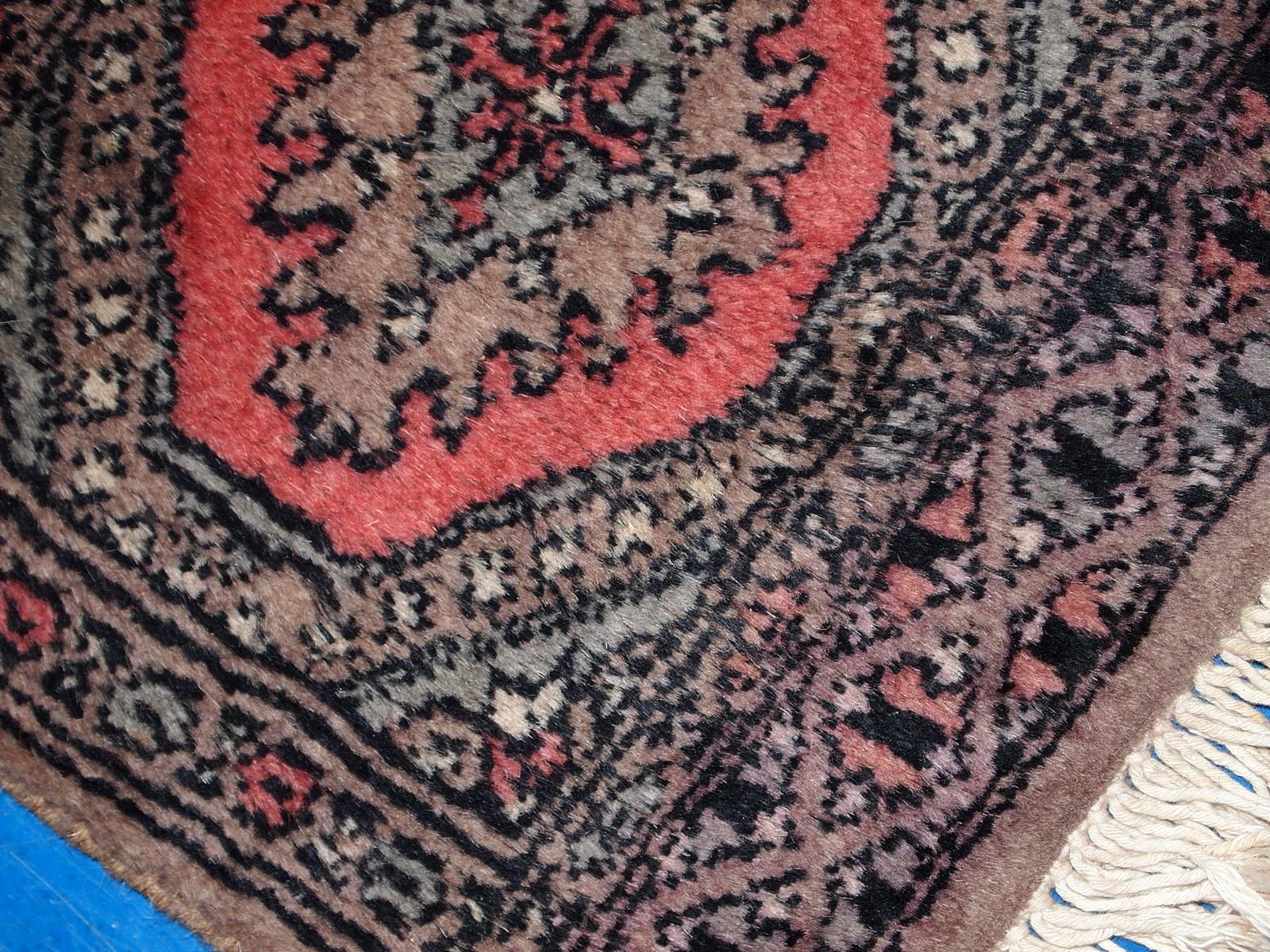 Handgefertigtes uzbekisches Bukhara- Matt, 1970er Jahre – 1C769 (Chinesisch) im Angebot